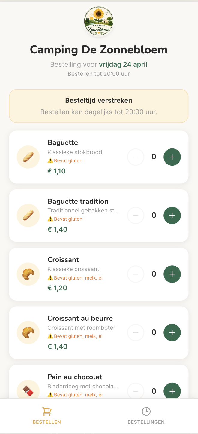 Bestellen zonder drempel